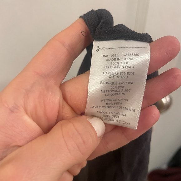 Equipment Riley Metallic Floral-Print Tee - Picture 9 of 10